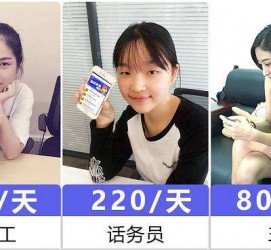 盐城关于斗米兼职上的模特雇用的信息
