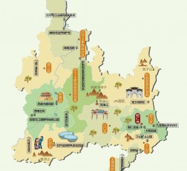 盐城旅游地图(旅游地图中国景点)